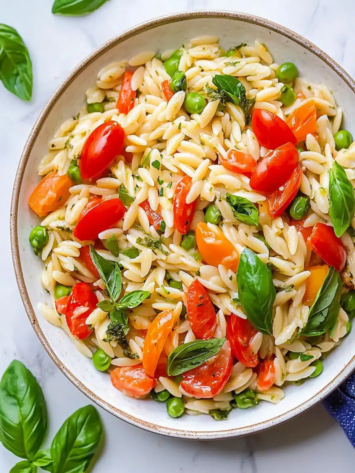 Delicious Orzo Primavera Salad to Brighten Your Dinner Table 4 Orzo Primavera