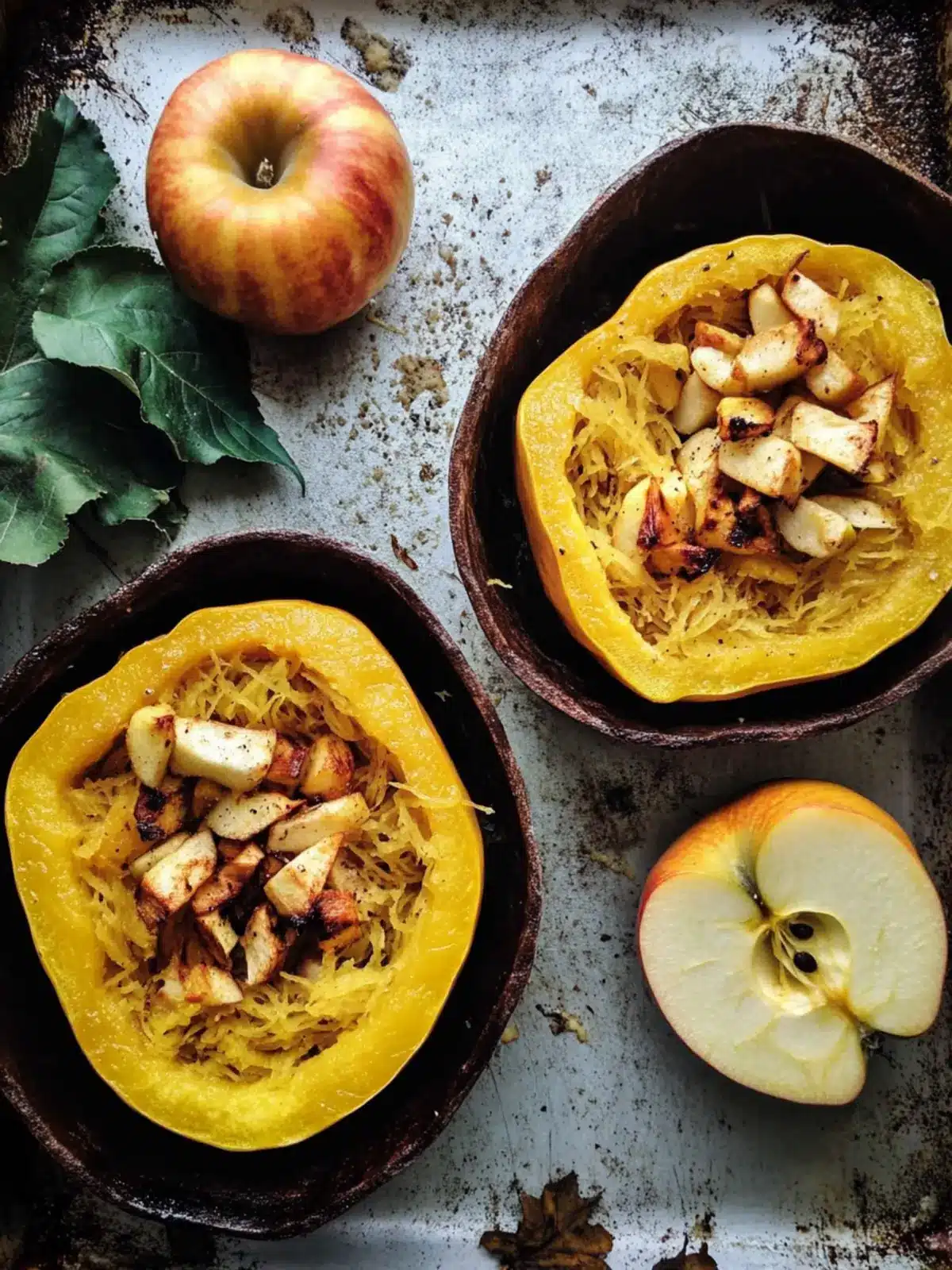 Spaghetti Squash & Apples