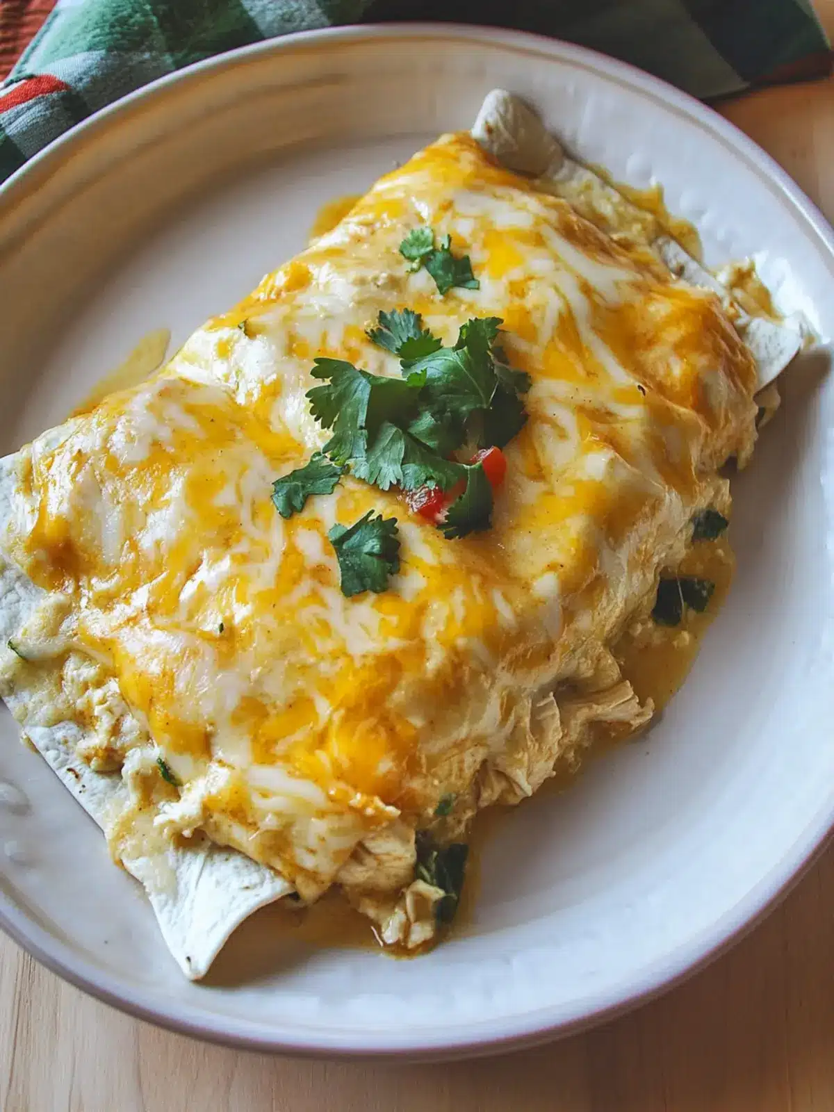 Cheesy Chicken Enchiladas