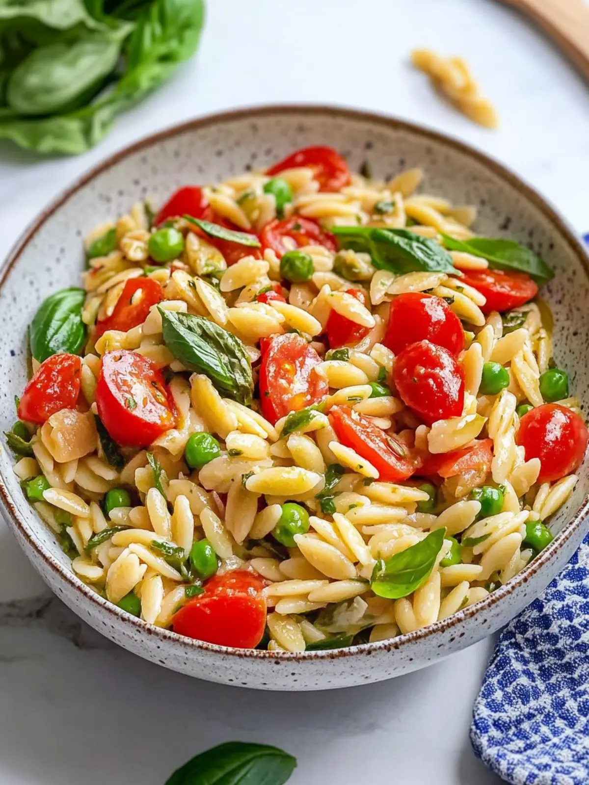 Delicious Orzo Primavera Salad to Brighten Your Dinner Table 2 Orzo Primavera