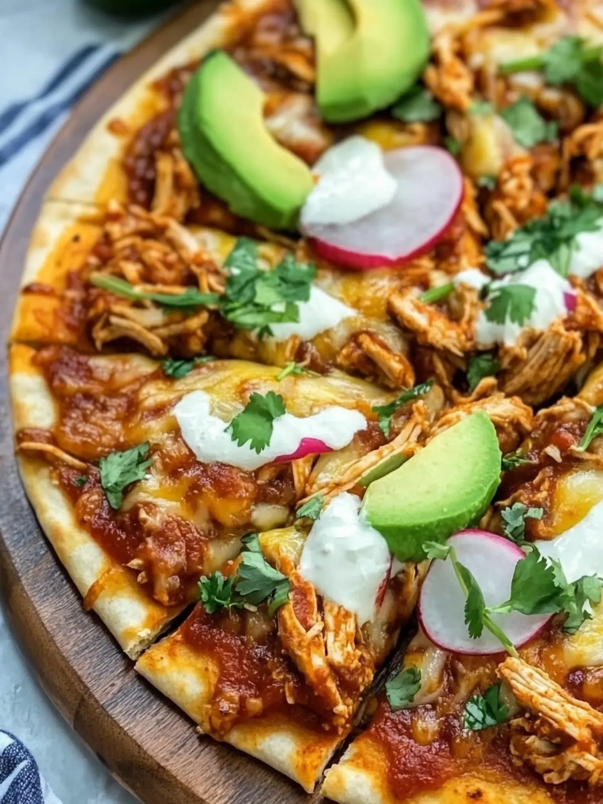Chicken Enchilada Pizza: A Flavor-Packed Family Favorite 4 Chicken Enchilada Pizza