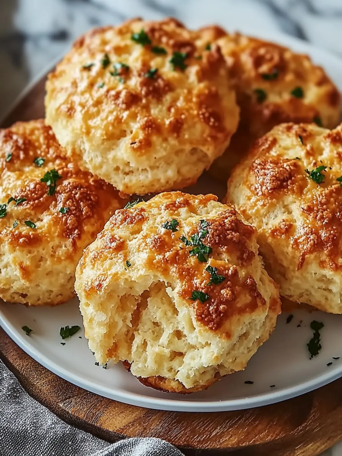 Homemade Red Lobster Cheddar Bay Biscuits