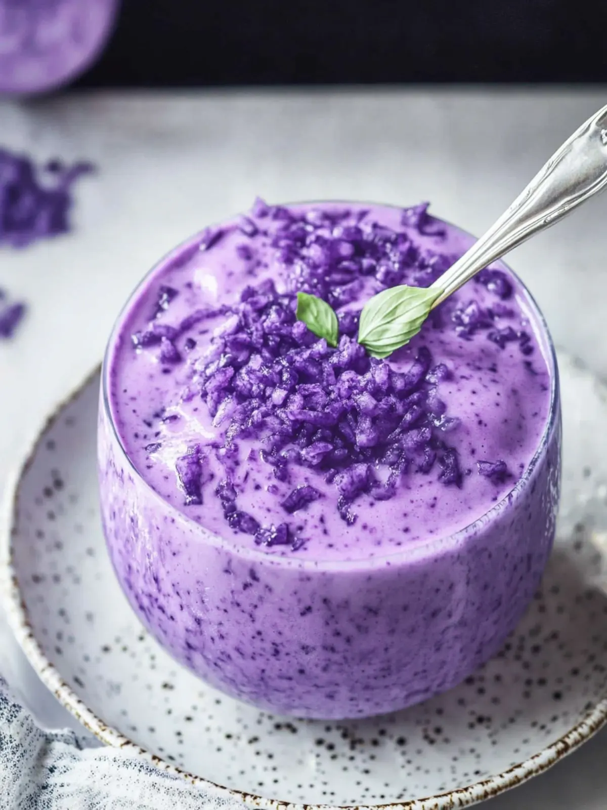 Indulge in the BEST Ube Champorado Rice Dessert Delight 2 BEST Ube Champorado