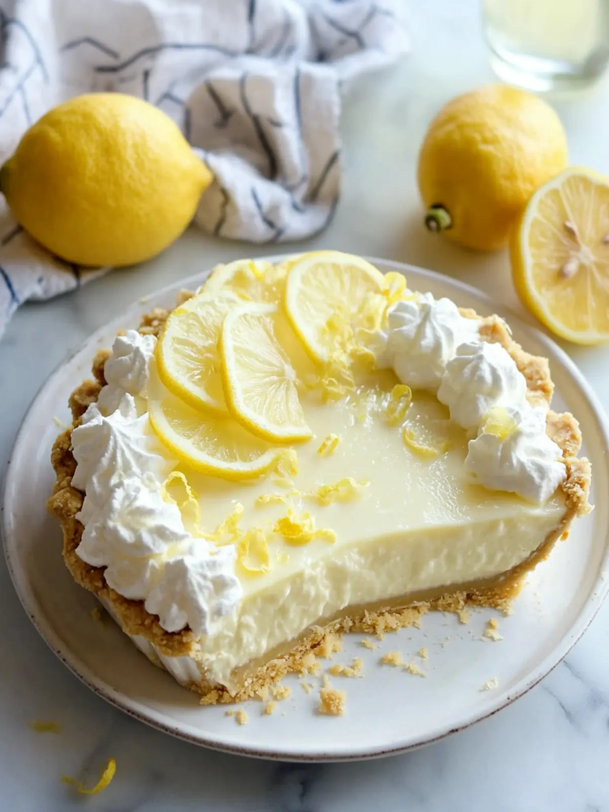 Frozen Lemonade Pie: A Refreshing Twist for Hot Days 3 Frozen Lemonade Pie
