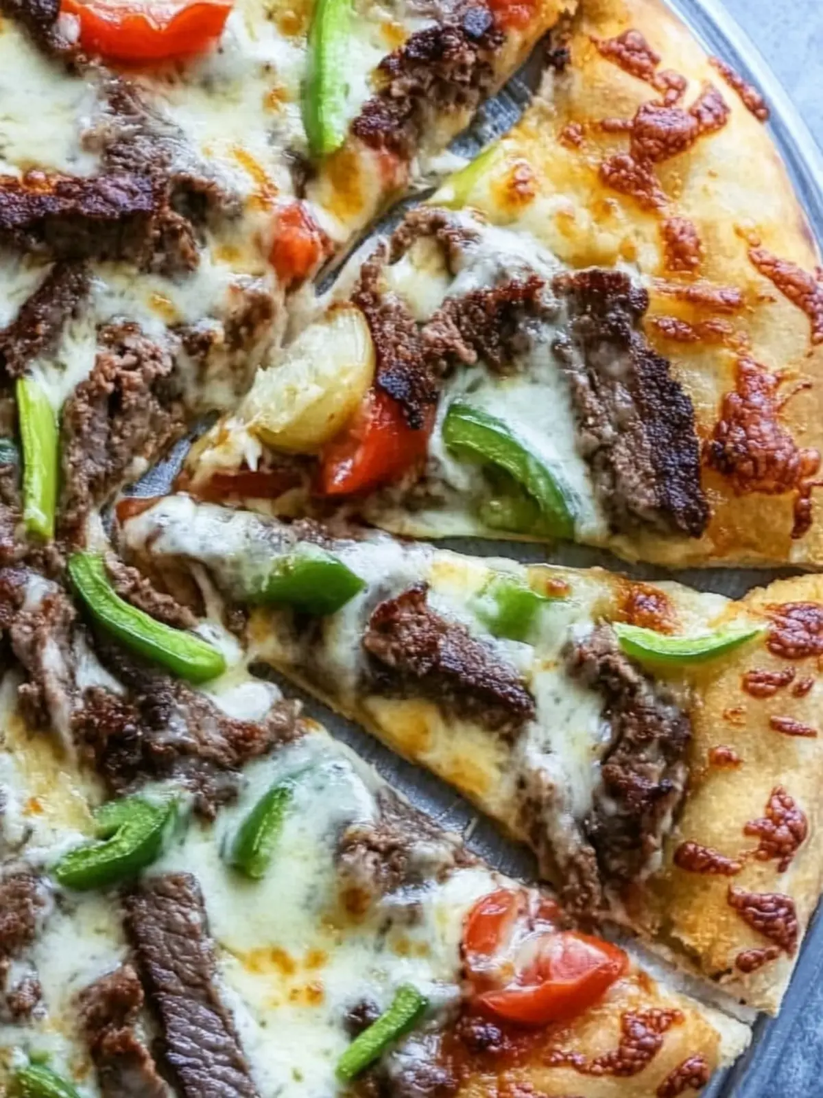 Philly Cheese Steak Pizza You'll Crave for Dinner Tonight 4 Philly Cheese Steak Pizza