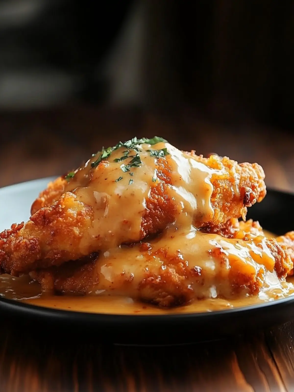 Crispy Smothered Chicken That Will Wow Your Dinner Guests 2 Crispy Smothered Chicken