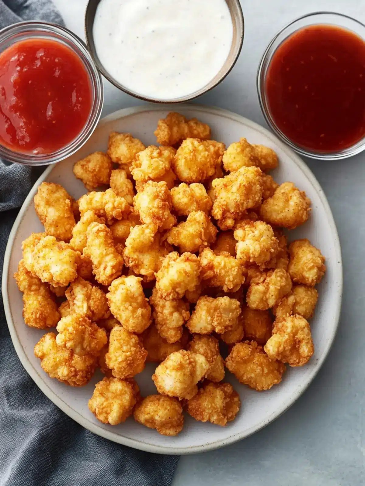 Father's Day Popcorn Chicken