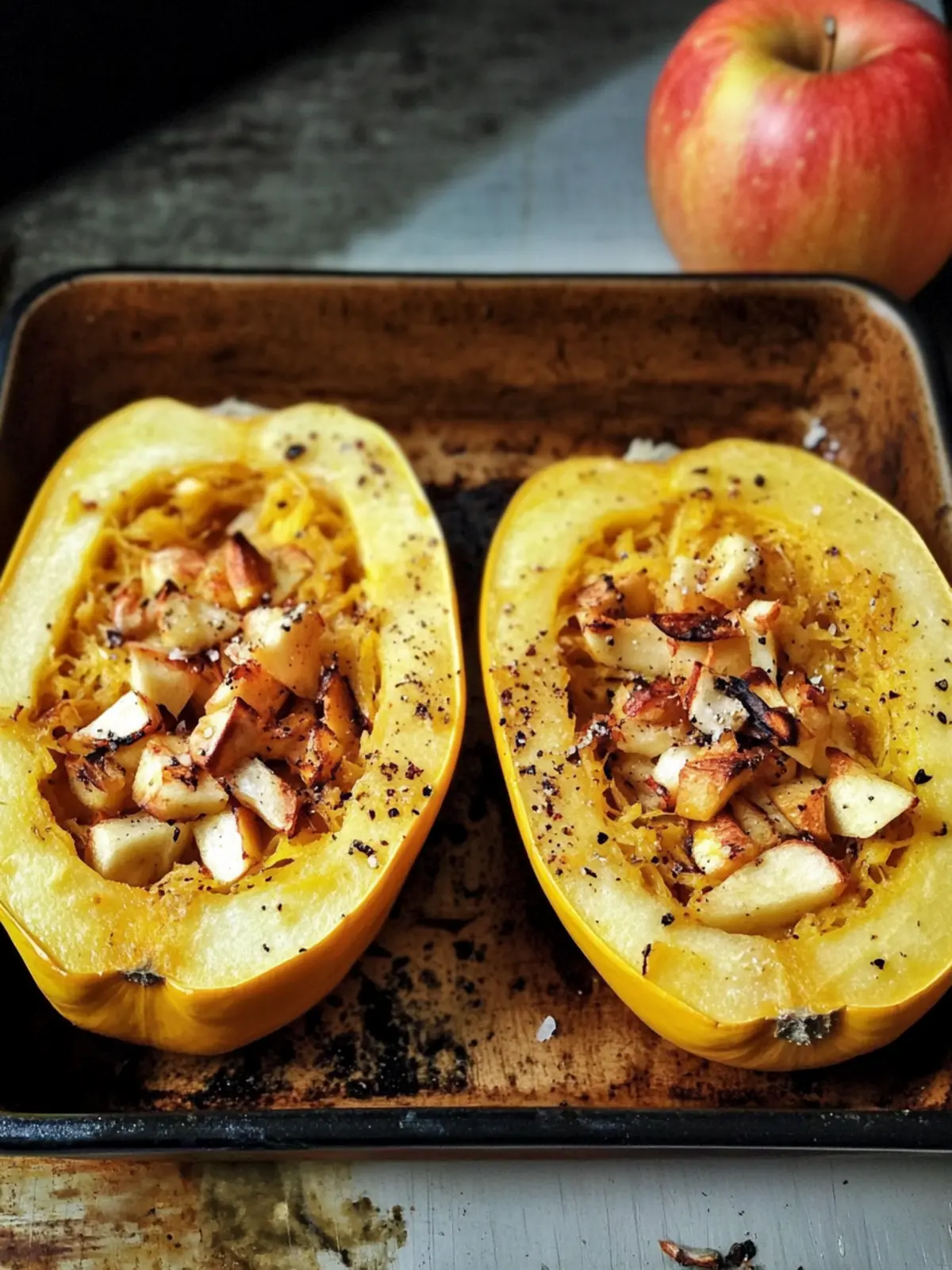Spaghetti Squash & Apples