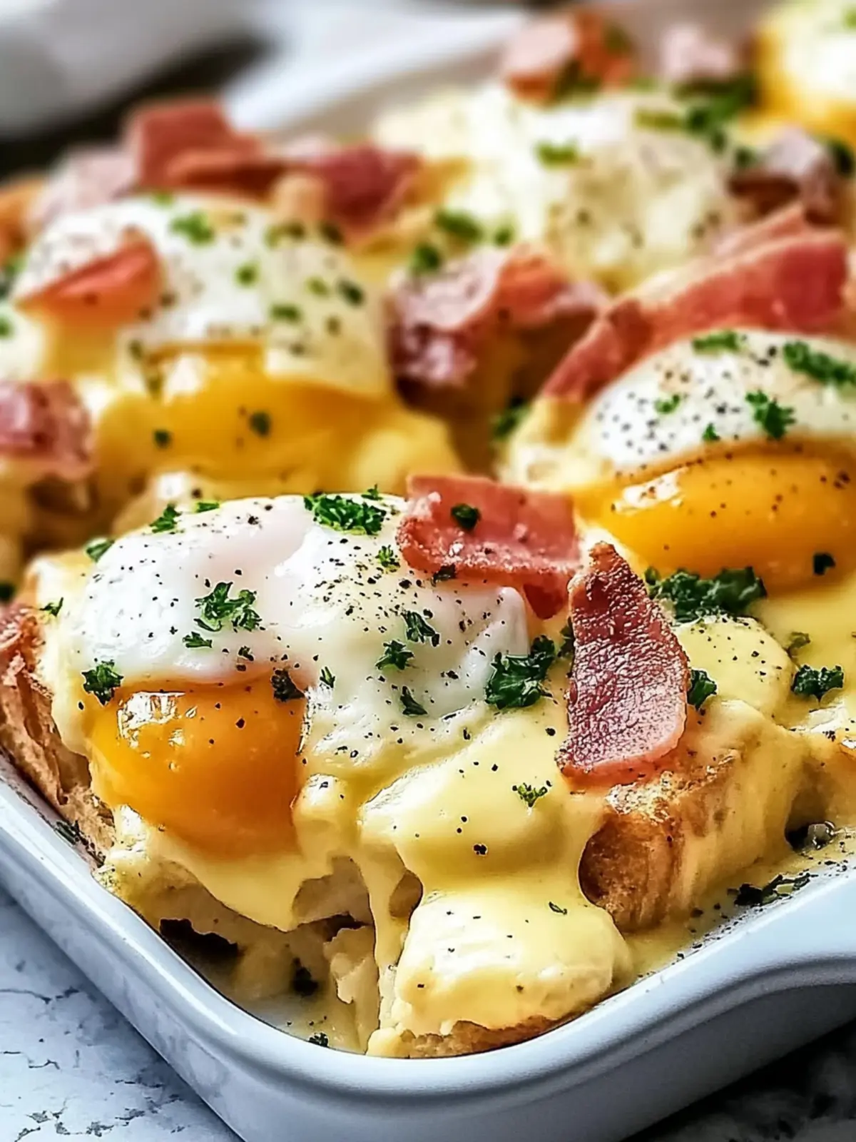 Heavenly Eggs Benedict Casserole: Easy Comfort Food Delight 5 Eggs Benedict Casserole