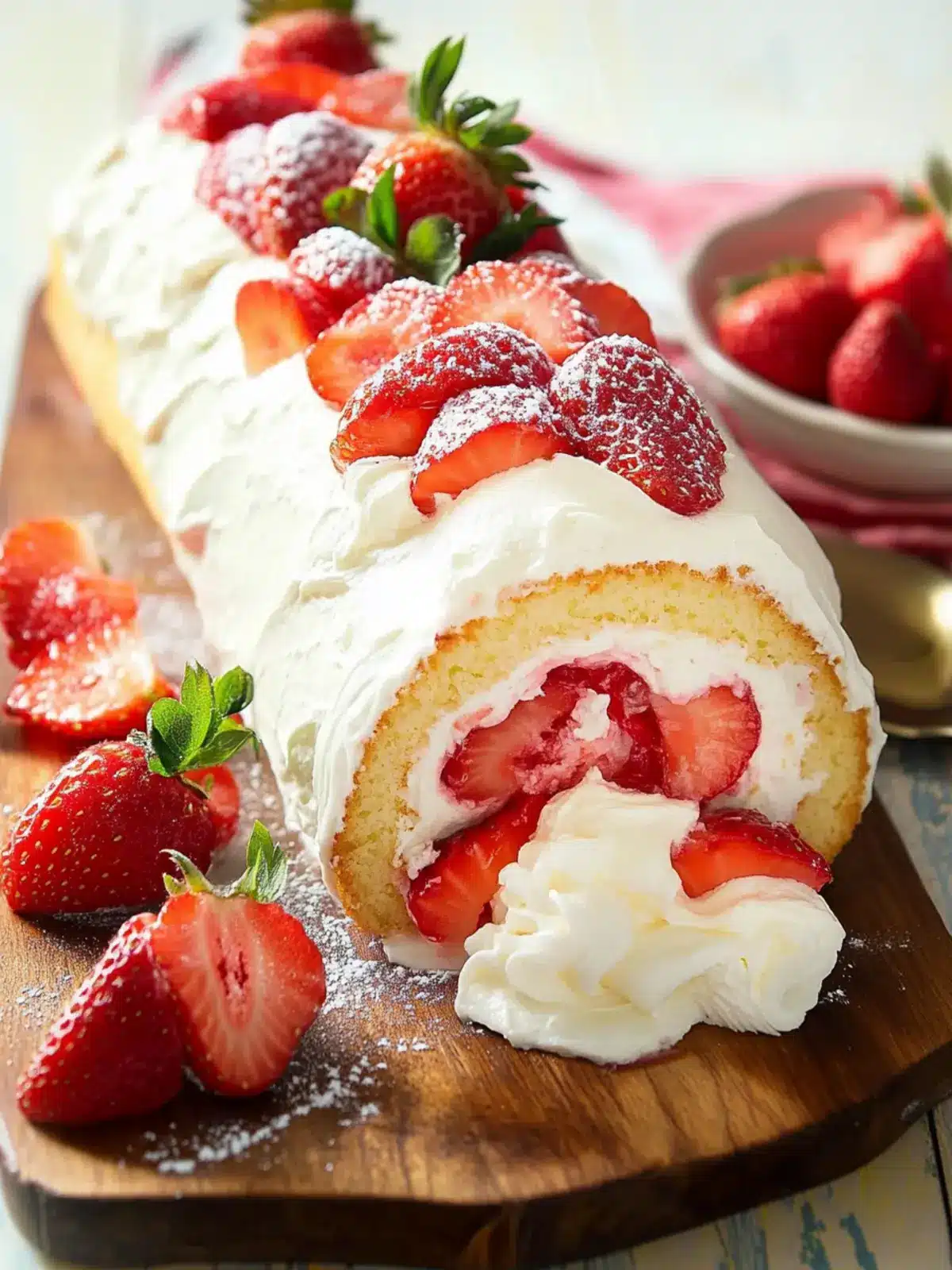 Delicious Easy Strawberry Cake Roll for Sweet Moments 4 Easy Strawberry Cake Roll