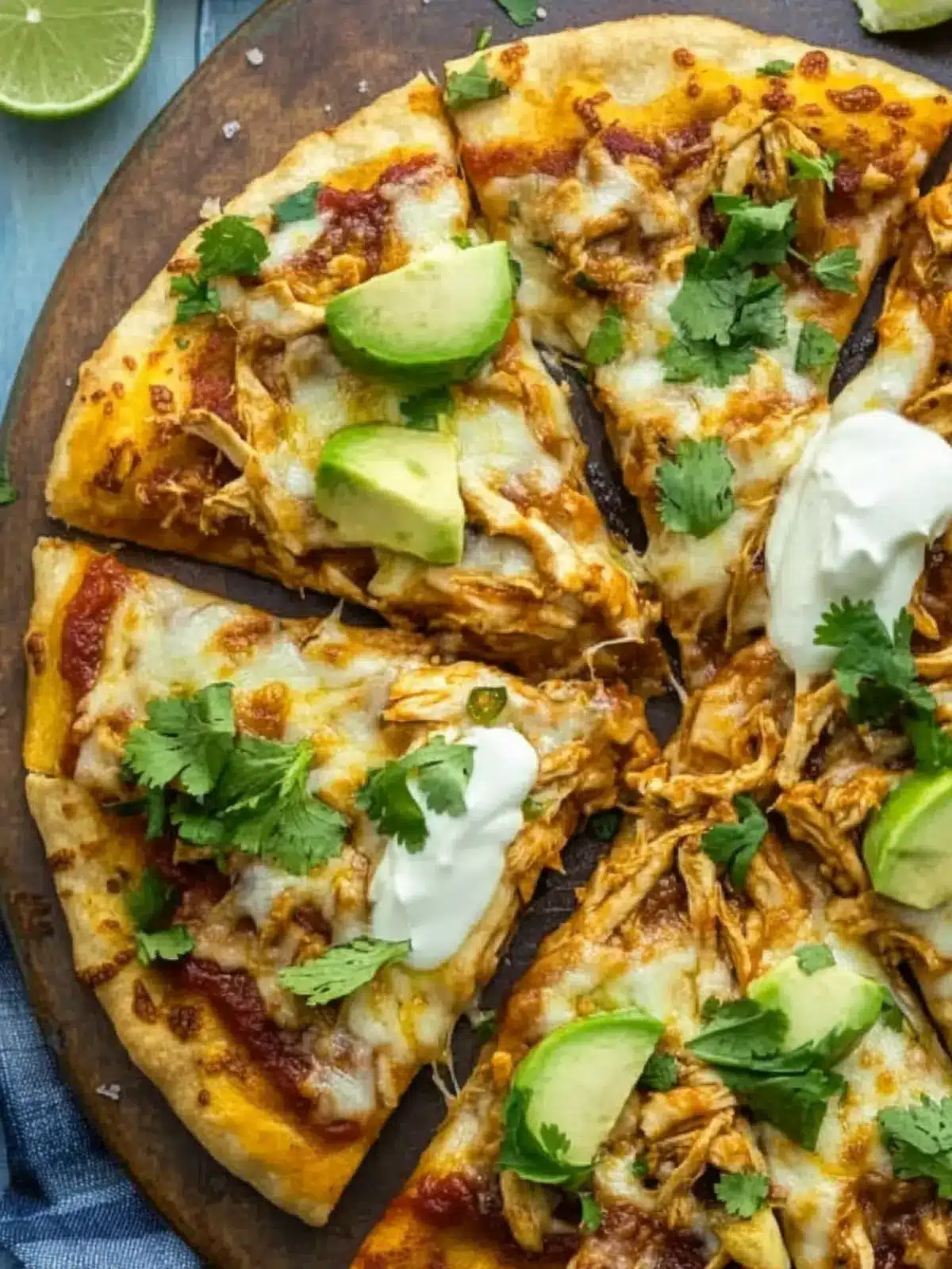 Chicken Enchilada Pizza: A Flavor-Packed Family Favorite 5 Chicken Enchilada Pizza