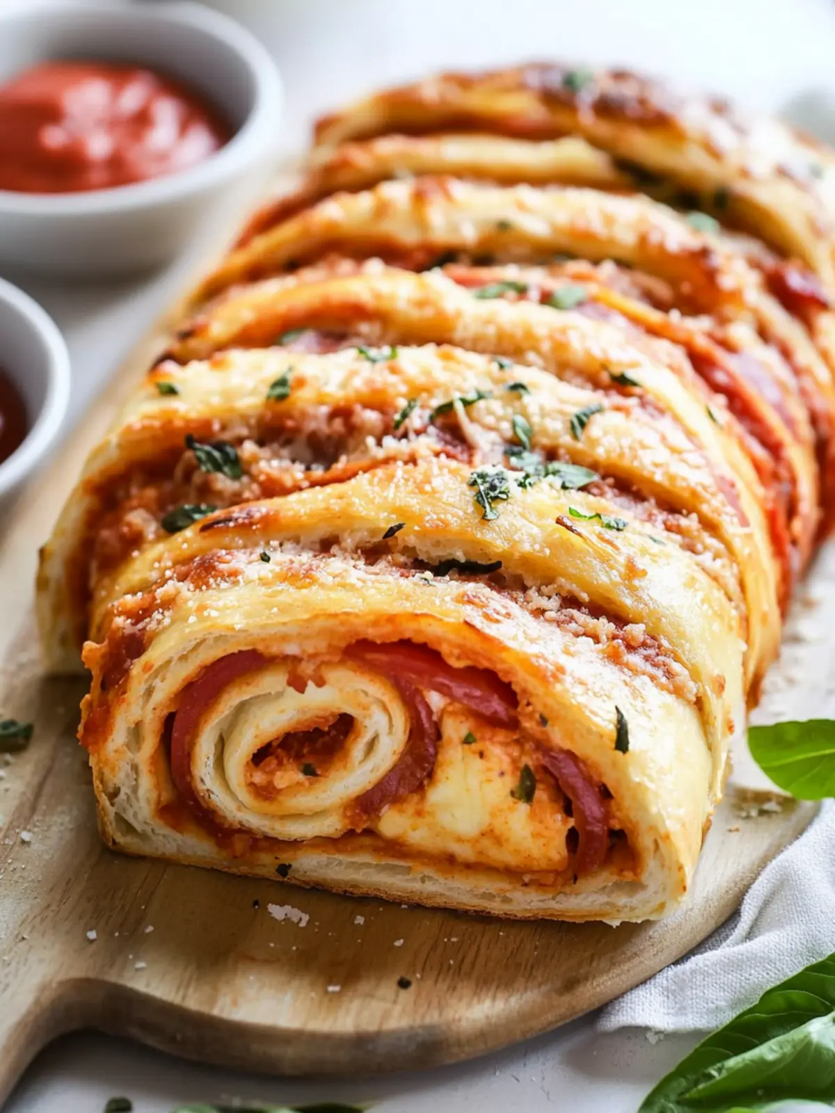 Irresistible Father's Day Stromboli: A Slice of Love! 3 Father's Day Stromboli