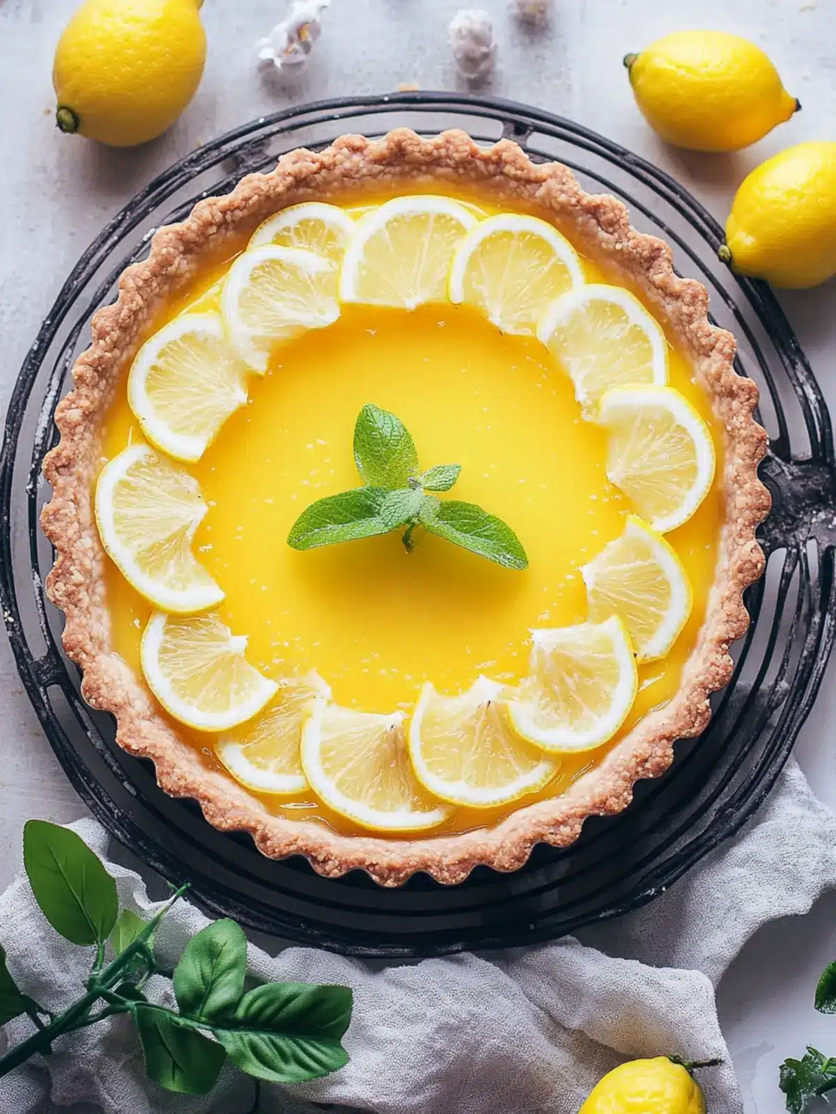 Vegan Lemon Tart