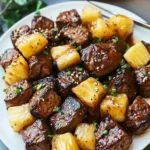 Father's Day Extra Tender Garlic Pineapple Steak Bites Delight 6 Father's Day Extra Tender Garlic Pineapple Steak Bites