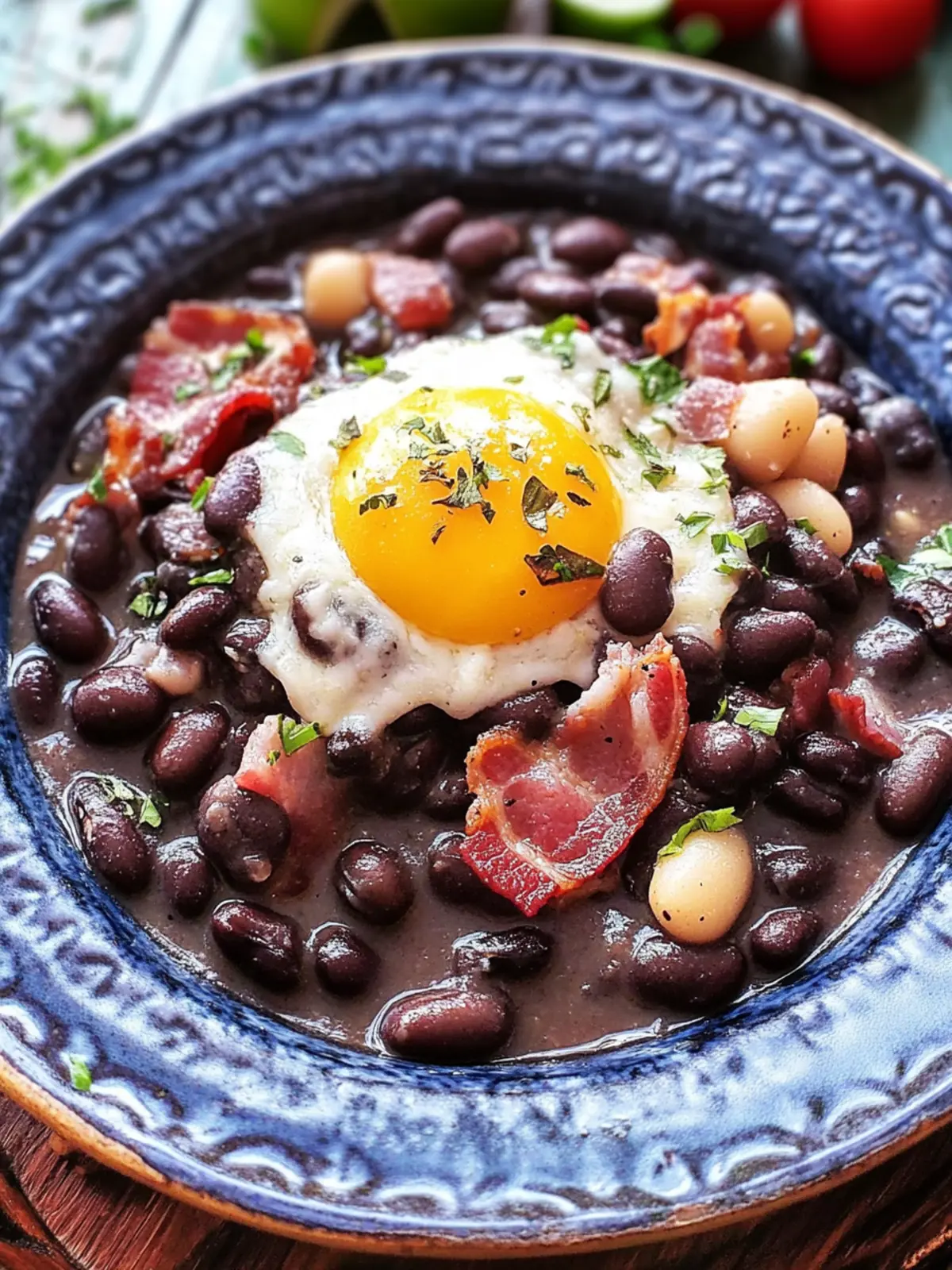 Brazilian Black Beans With Bacon (No Sazón Needed)