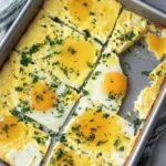 Easy Fluffy Sheet Pan Eggs Recipe