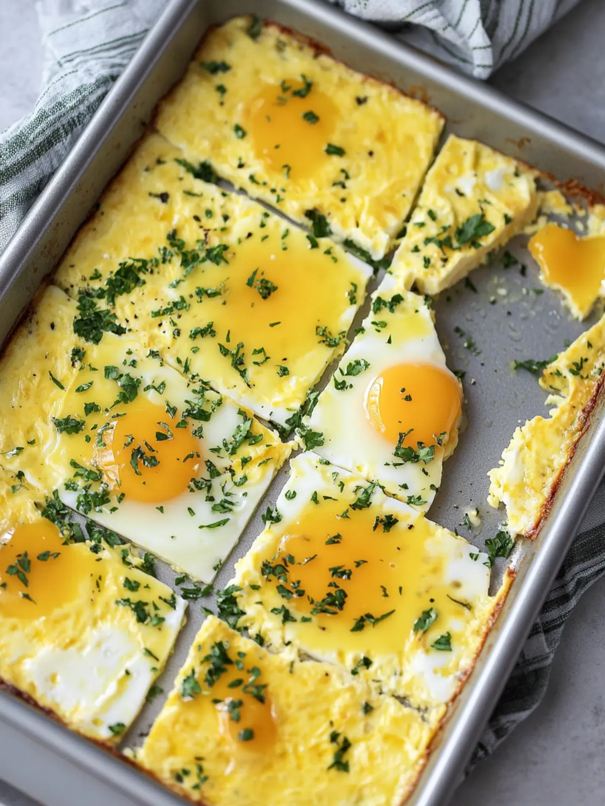 Easy Fluffy Sheet Pan Eggs Recipe for a Cheesy Morning Treat 5 Easy Fluffy Sheet Pan Eggs Recipe