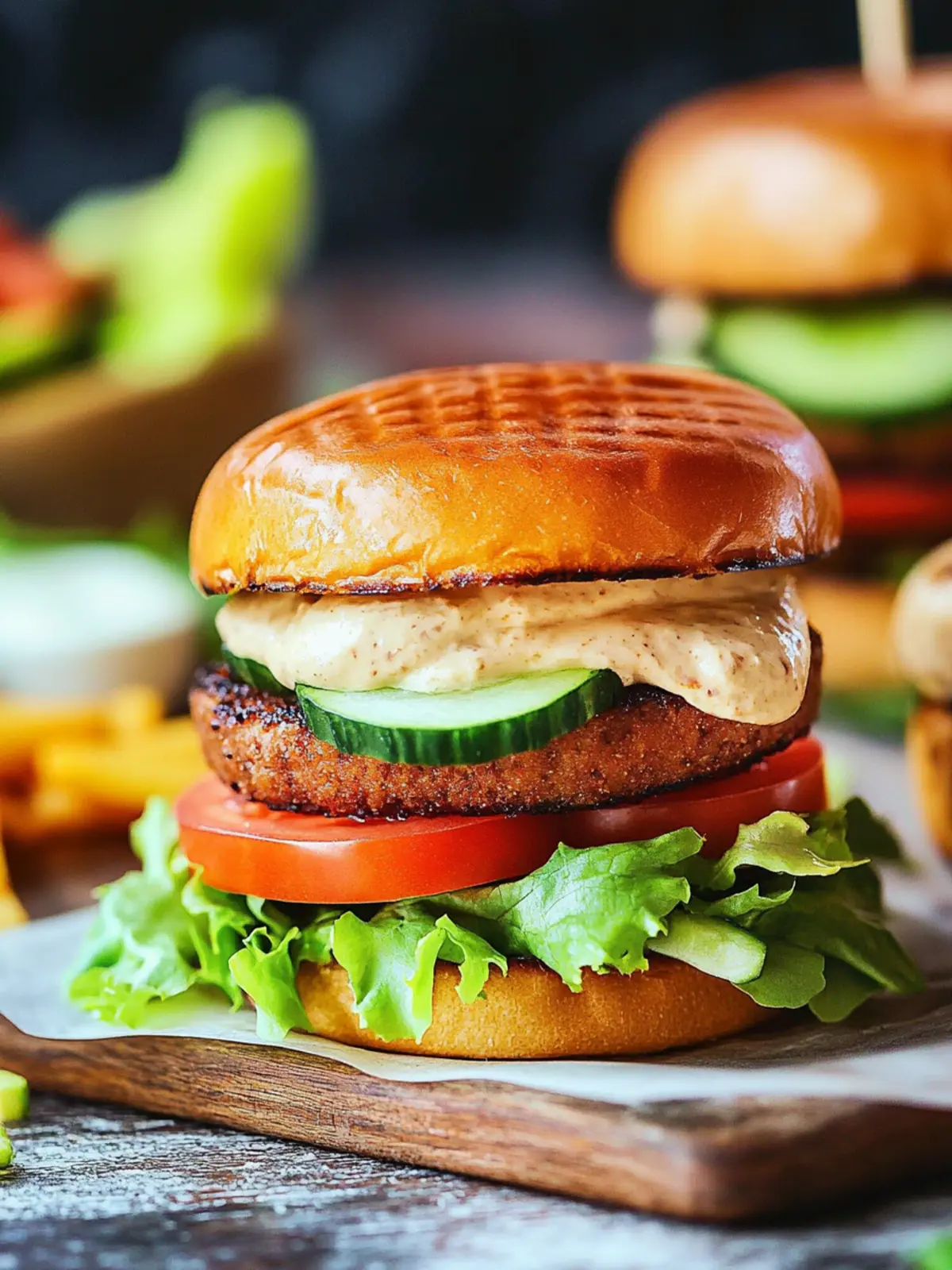 Plant-Based California Burger