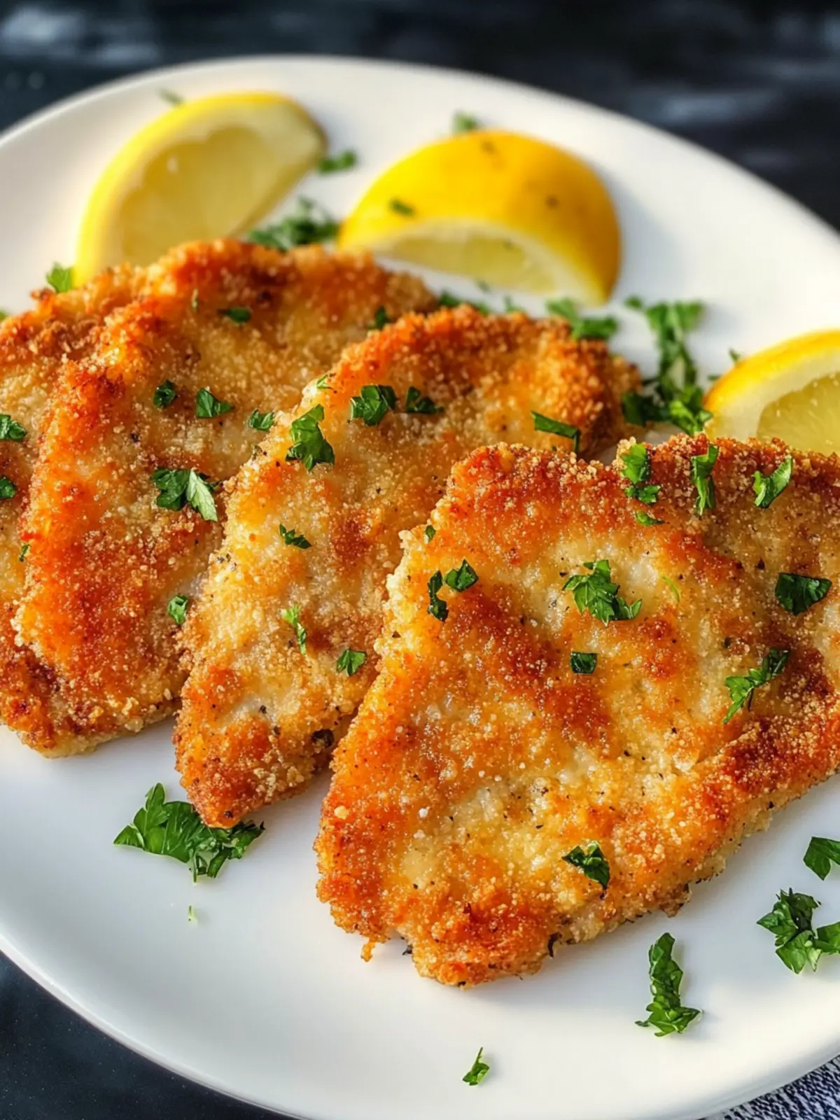 Crispy Parmesan Crusted Pork Chops