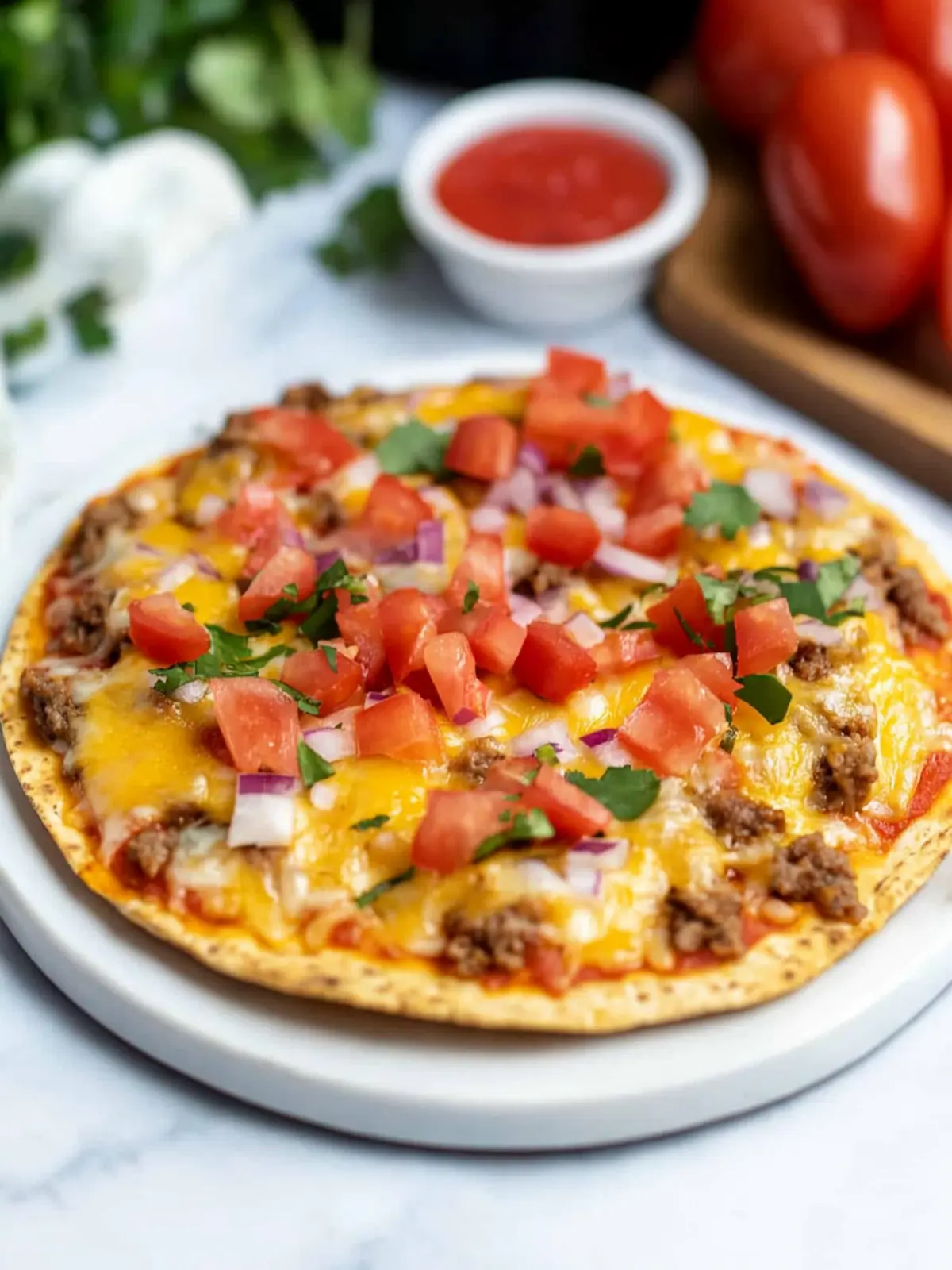 Copycat Taco Bell Mexican Pizza Made Easy in the Air Fryer 2 Copycat Taco Bell Mexican Pizza (How to Make in Air Fryer)