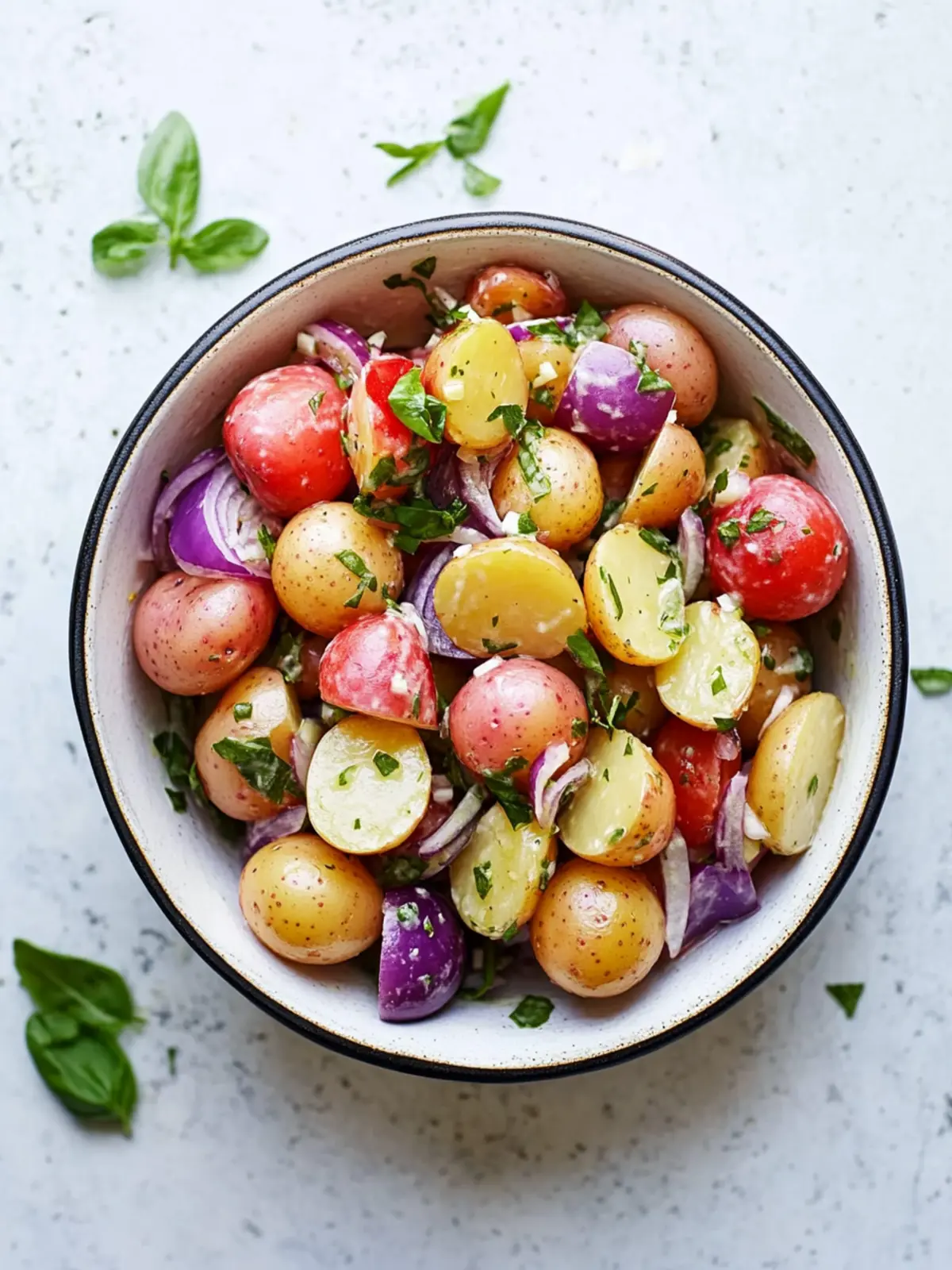 Savory Baby Potatoes Salad with a Zesty Twist 3 Baby Potatoes Salad