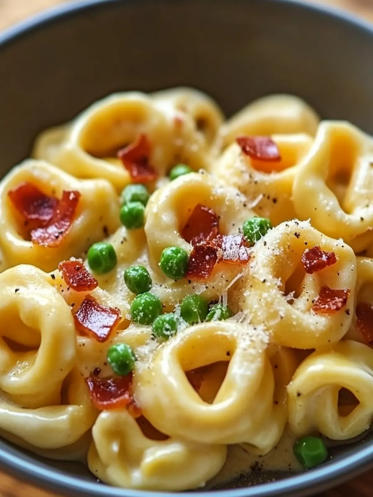 Easy 30-Minute Tortellini Carbonara