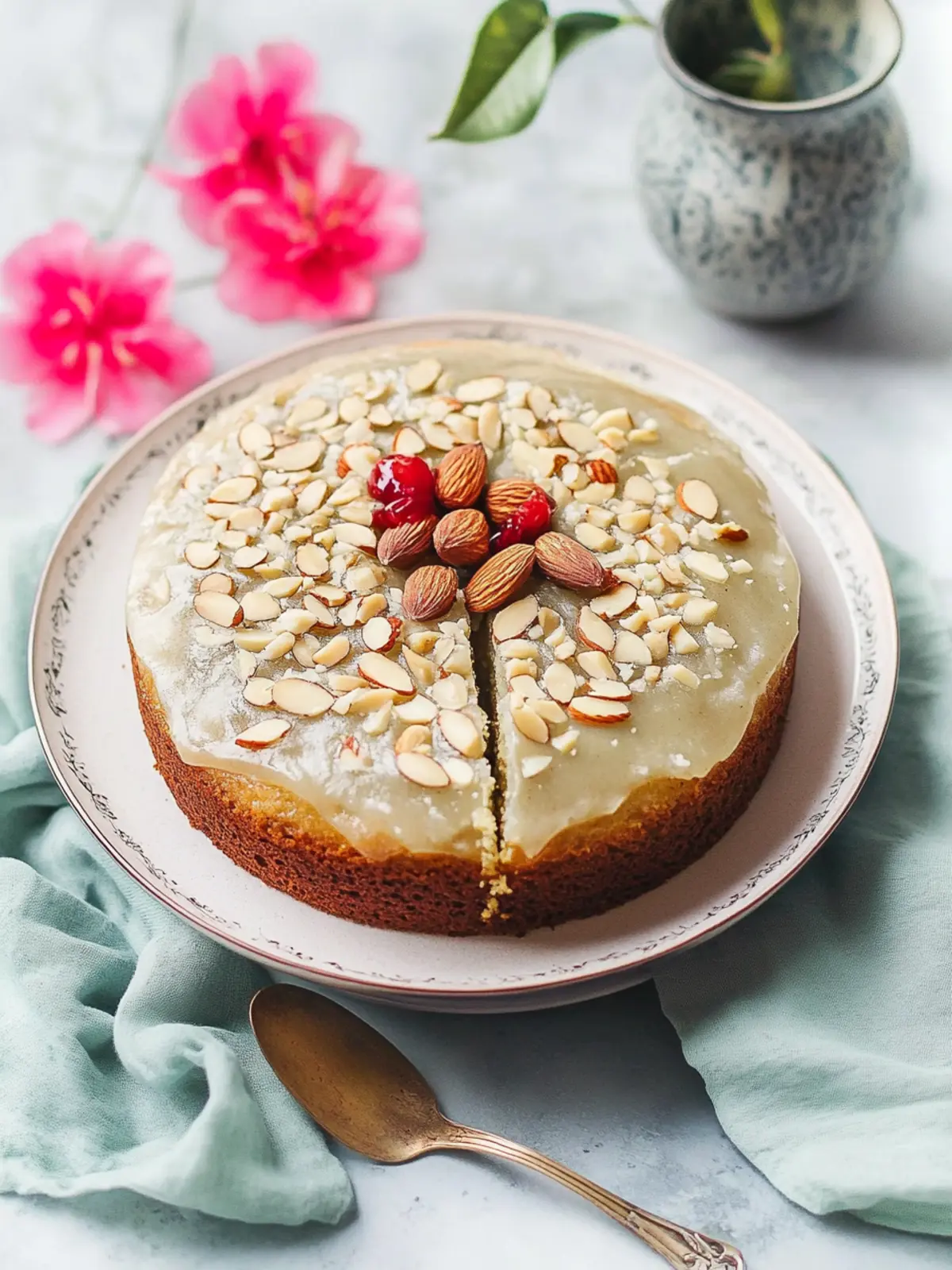 Delightful Cardamom Almond Tea Cake for Cozy Evenings 4 Cardamom Almond Tea Cake
