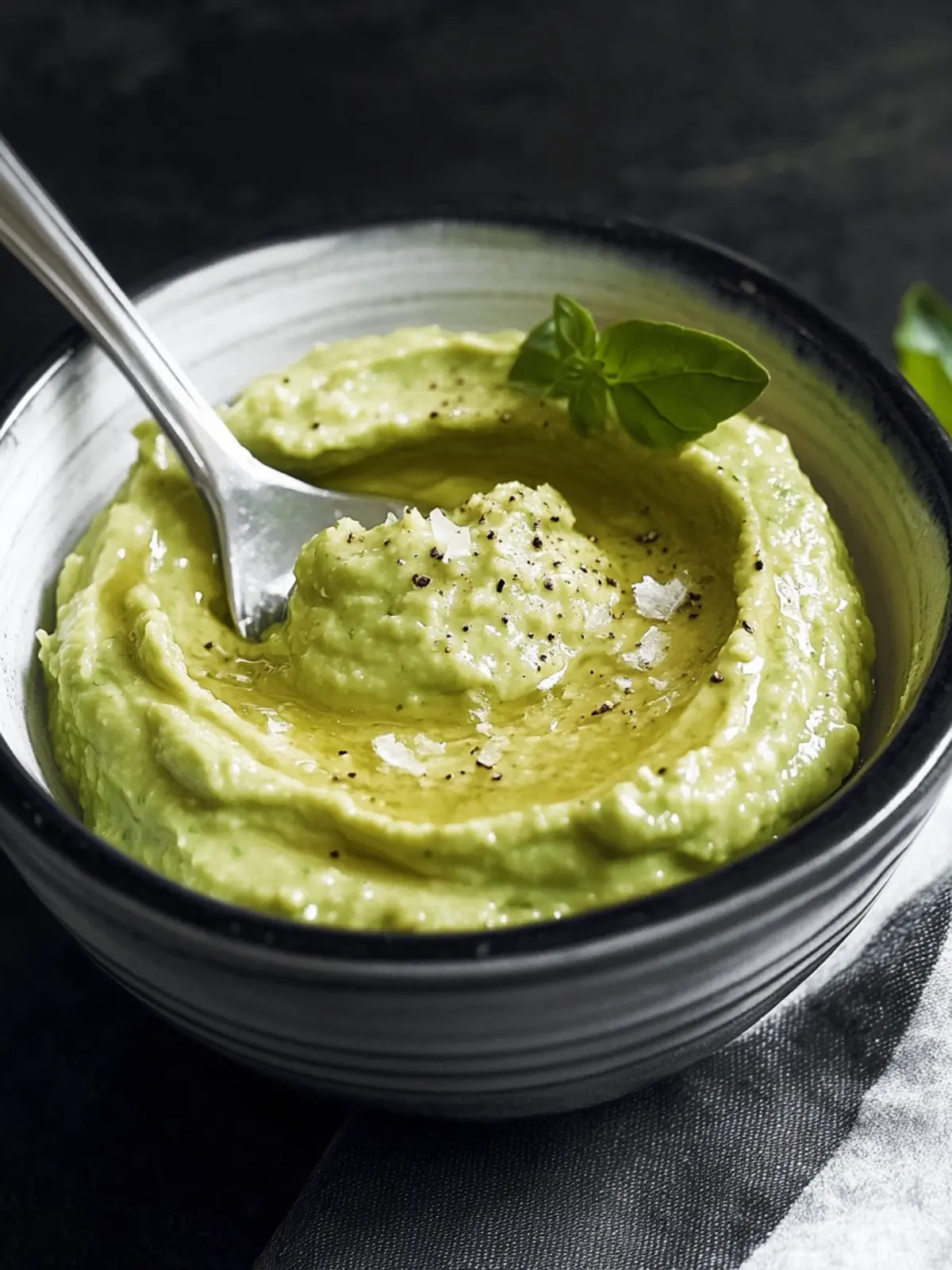 Simple Garlic Avocado Spread