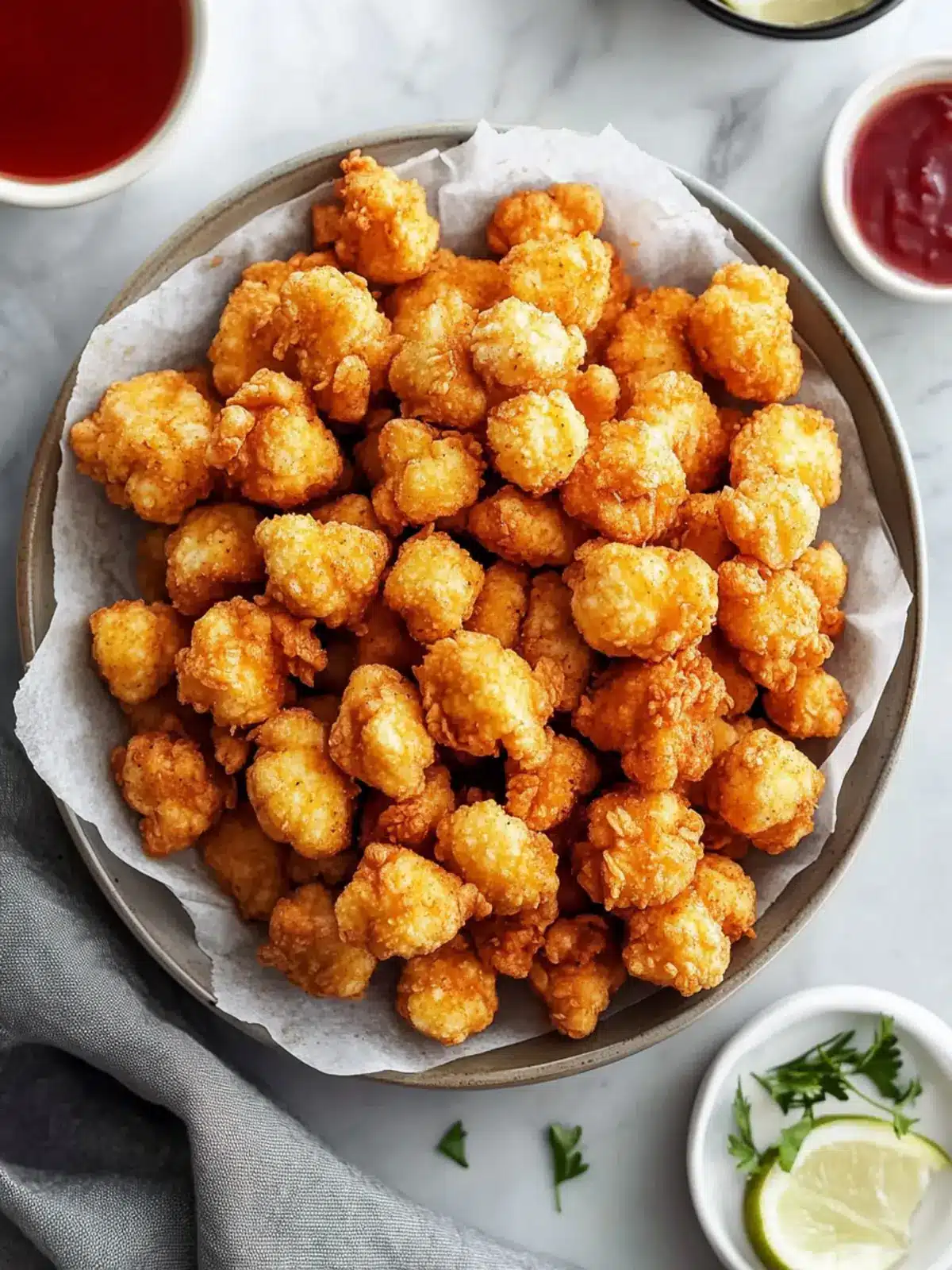 Father's Day Popcorn Chicken