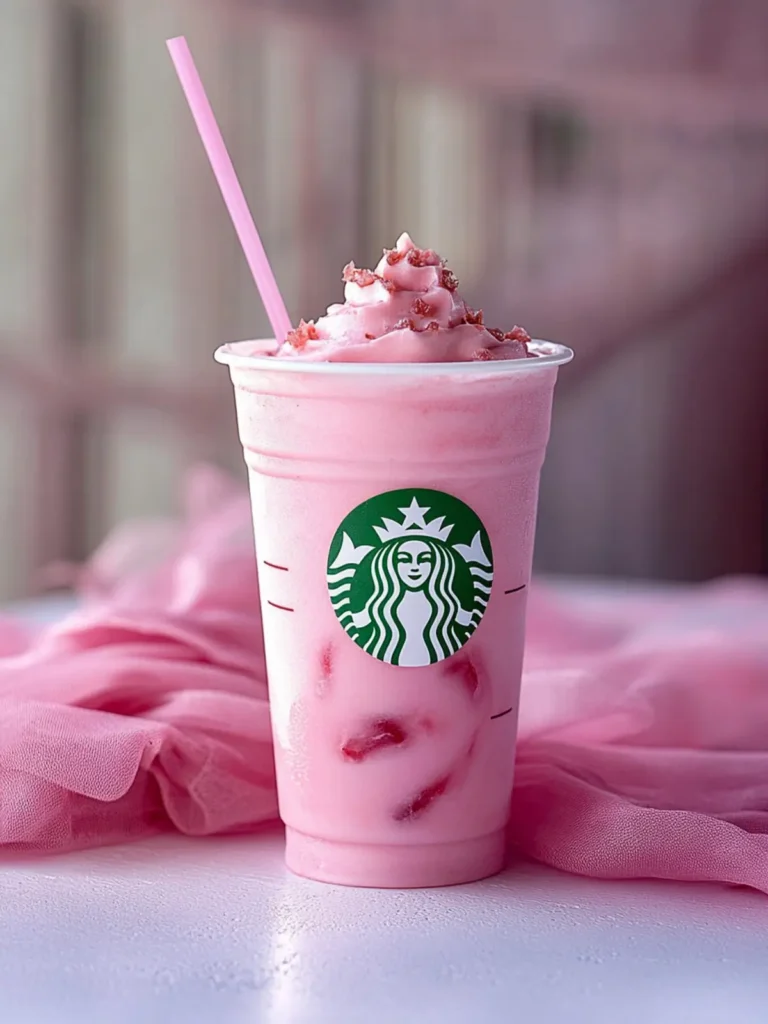 Copycat Starbucks Pink Drink