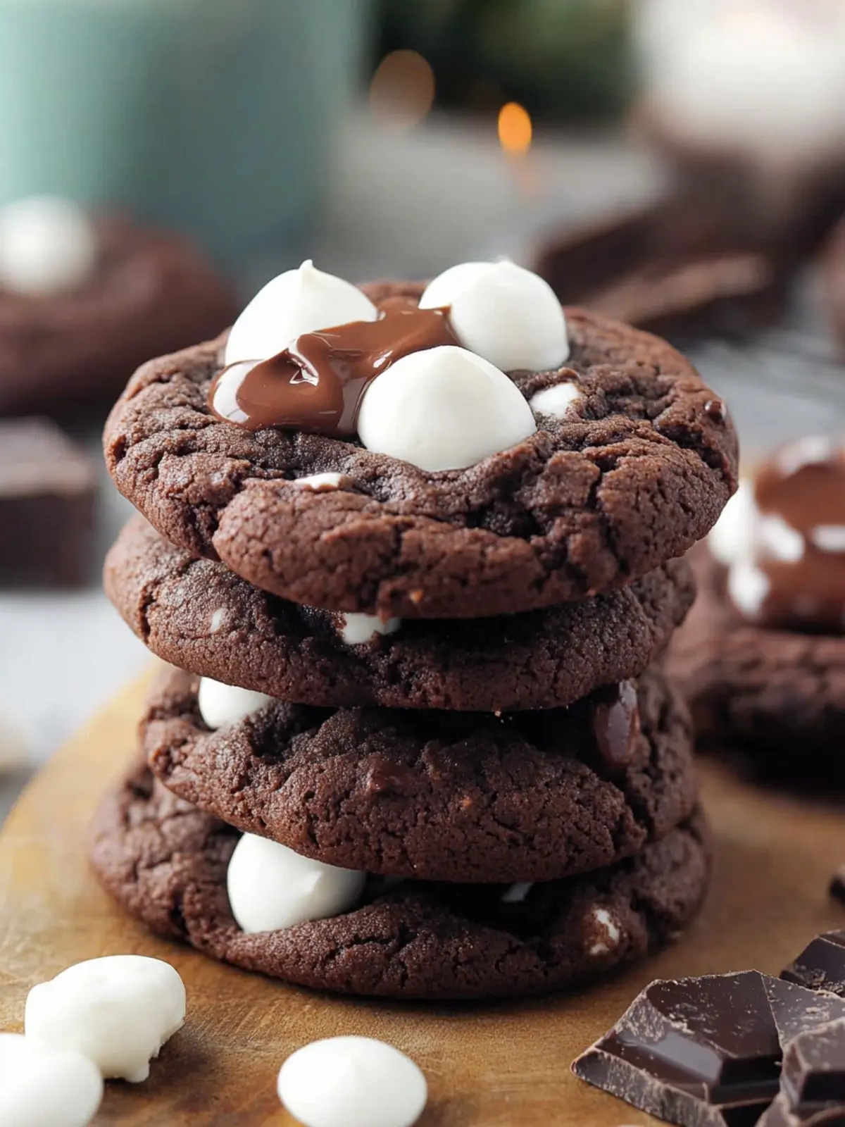 Decadent Hot Chocolate Cookies for Ultimate Cozy Indulgence 2 Hot Chocolate Cookies