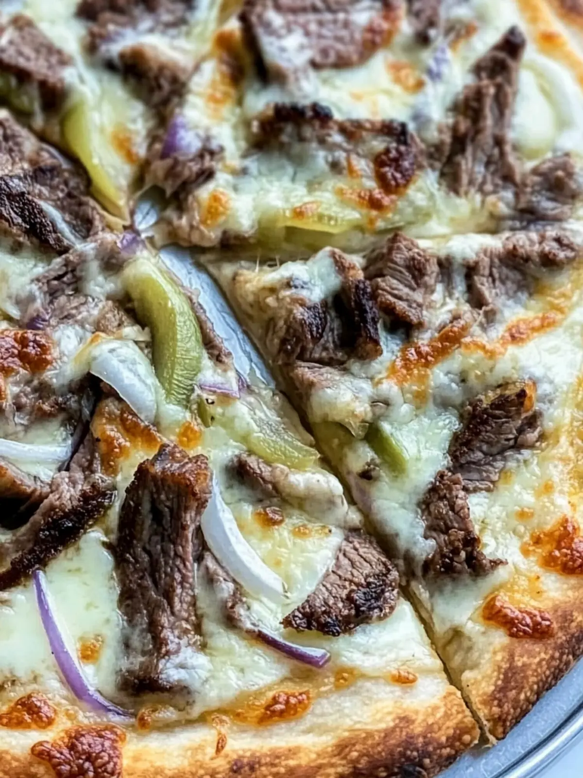 Philly Cheese Steak Pizza You'll Crave for Dinner Tonight 3 Philly Cheese Steak Pizza