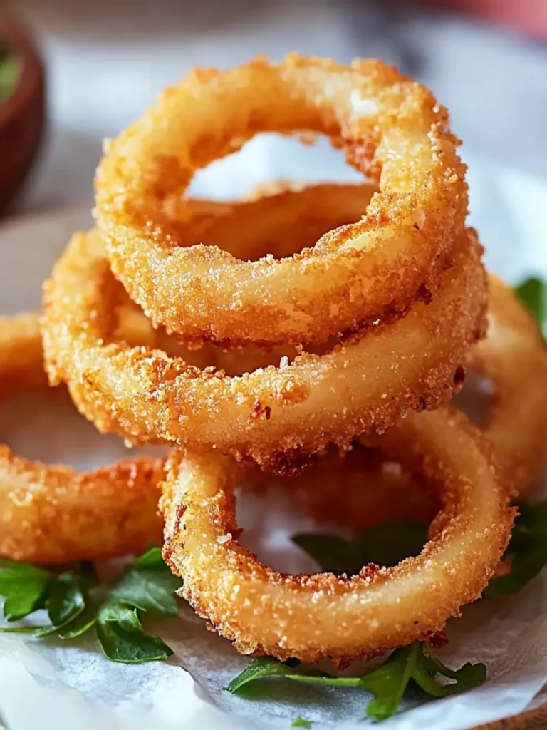 Crispy Onion Rings Recipe
