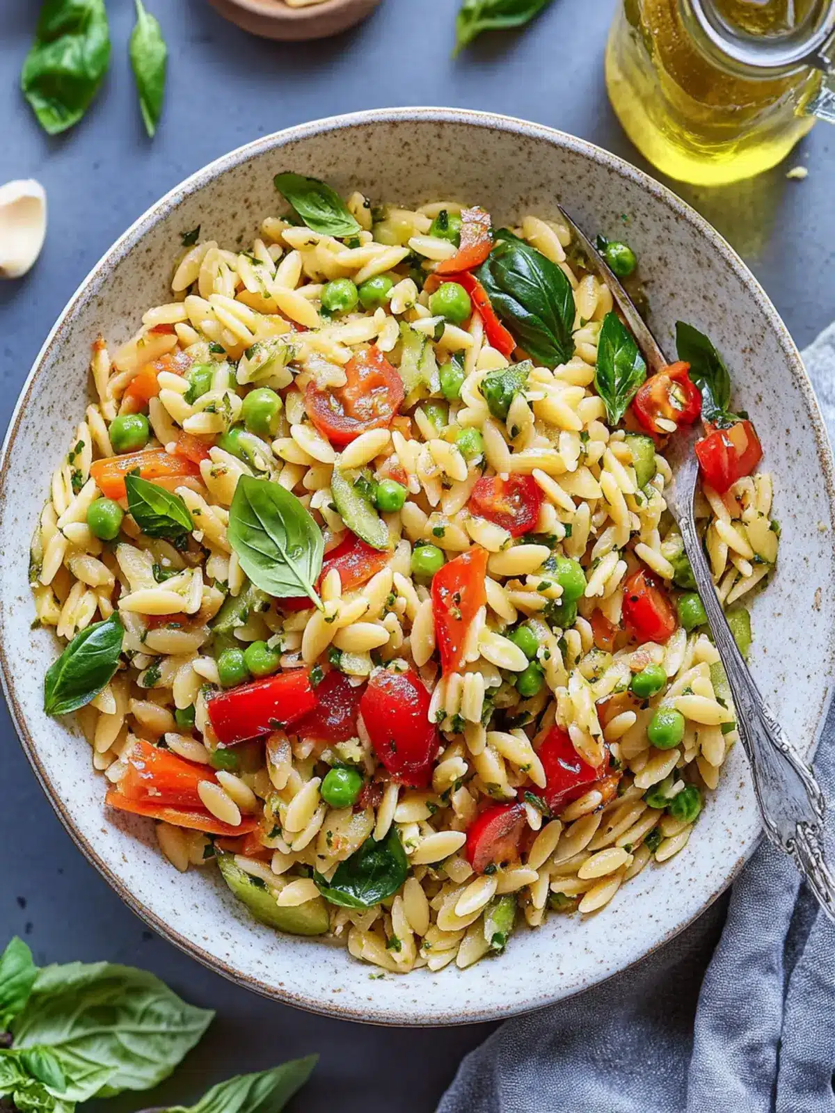 Delicious Orzo Primavera Salad to Brighten Your Dinner Table 5 Orzo Primavera