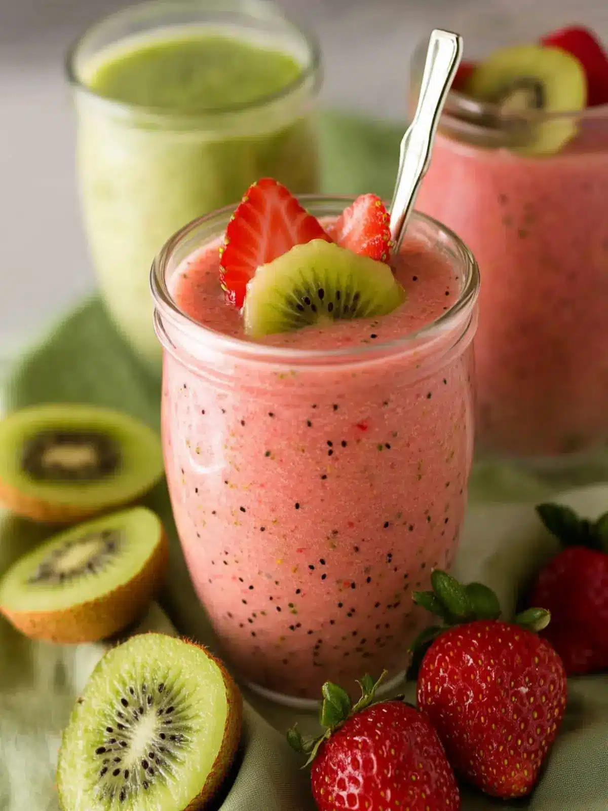 Delicious Strawberry Kiwi Smoothie for a Refreshing Boost 5 Strawberry Kiwi Smoothie