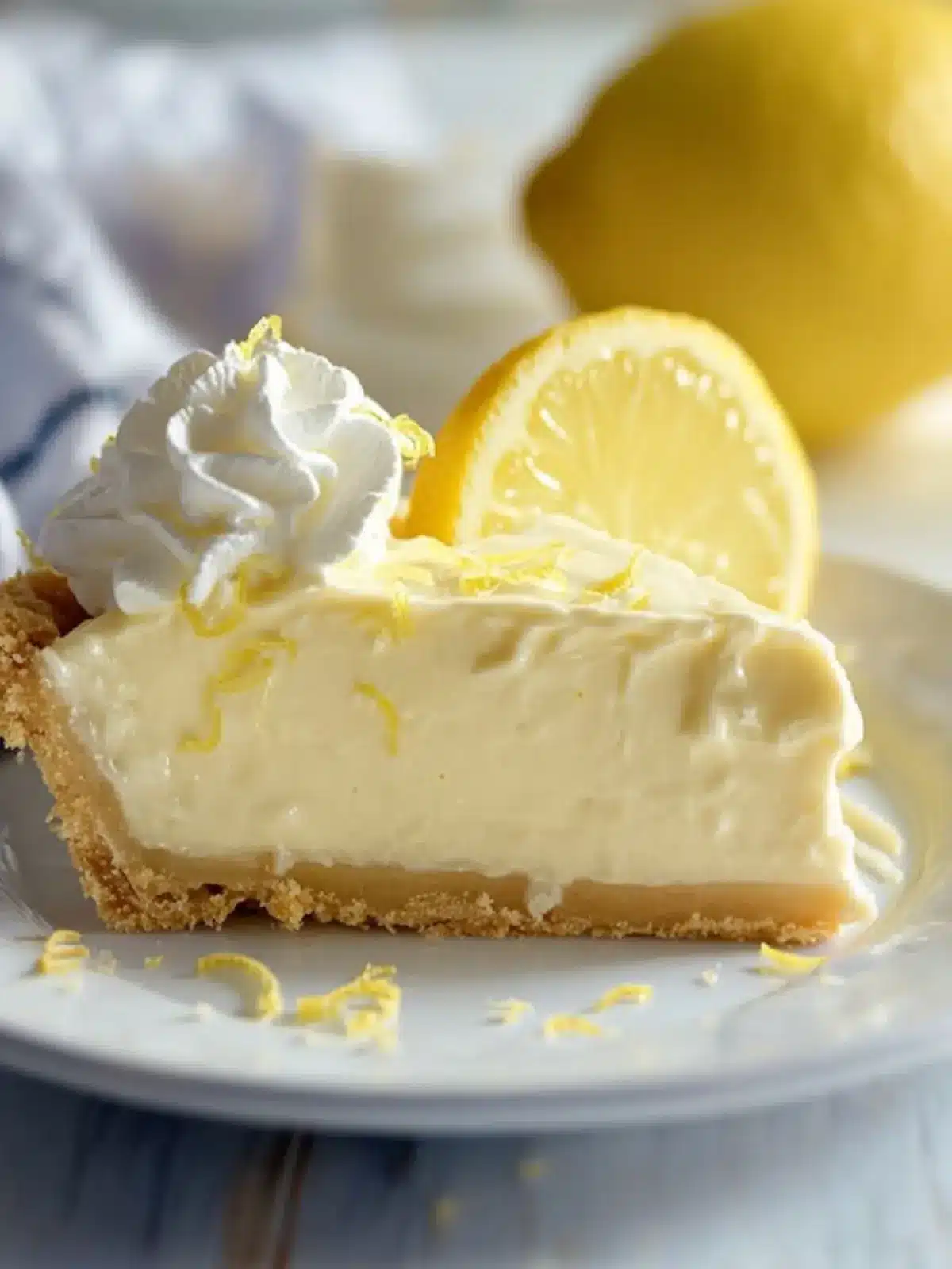 Frozen Lemonade Pie: A Refreshing Twist for Hot Days 2 Frozen Lemonade Pie