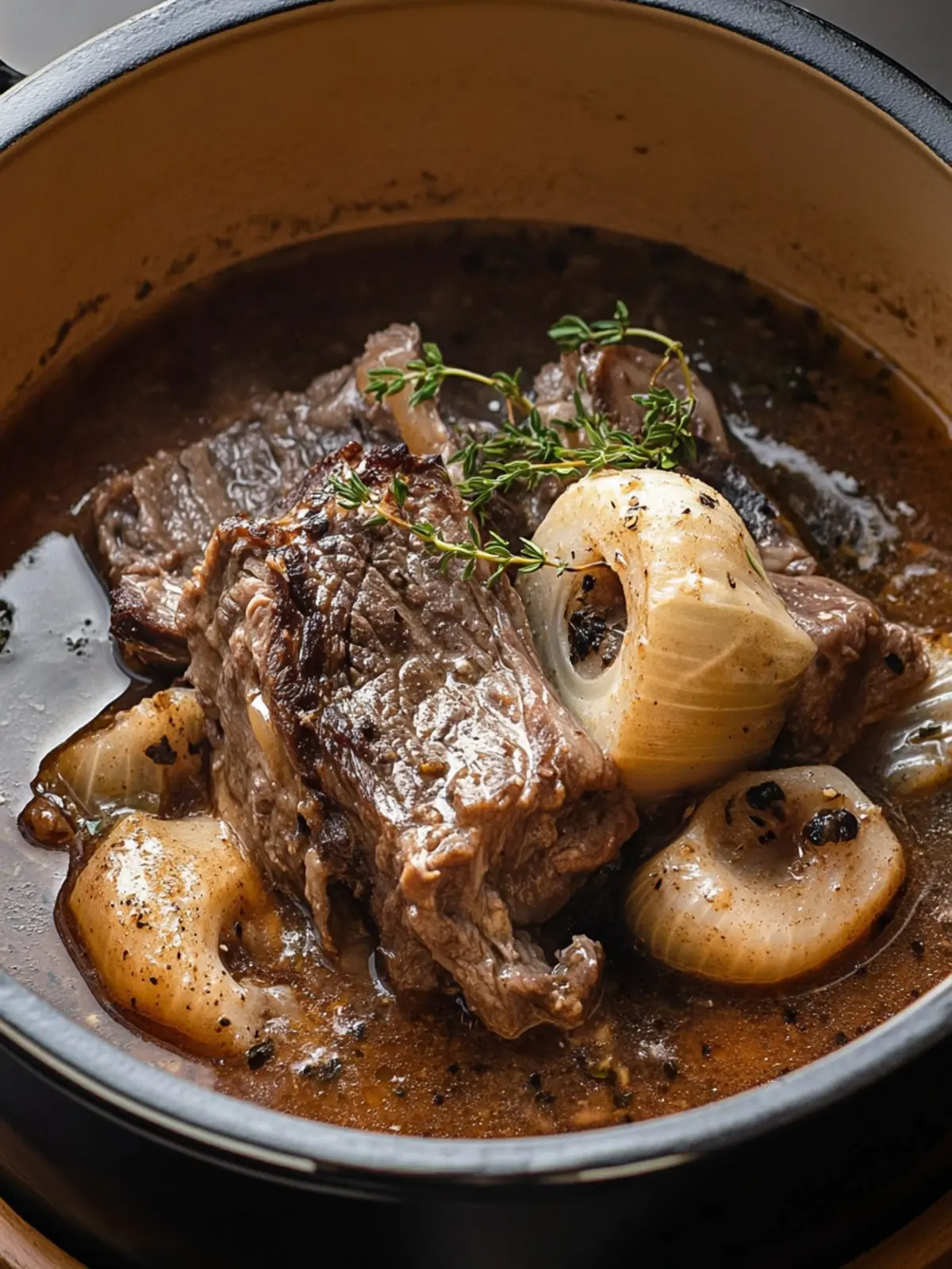 Melt-in-Your-Mouth Slow Cooker Beef Shin with Gravy Magic 5 Slow Cooker Beef Shin with Gravy