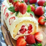 Delicious Easy Strawberry Cake Roll for Sweet Moments 6 Easy Strawberry Cake Roll