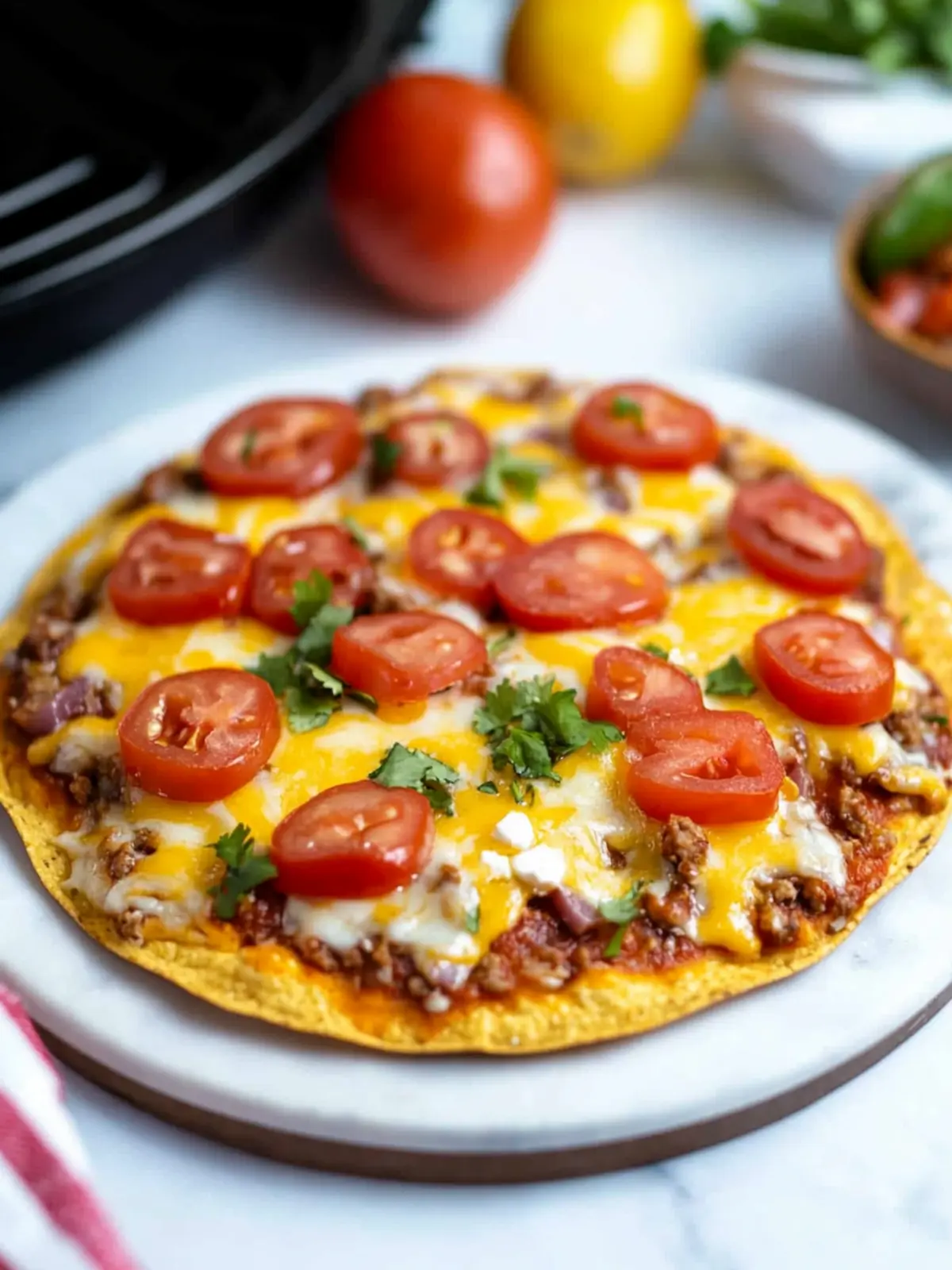 Copycat Taco Bell Mexican Pizza Made Easy in the Air Fryer 3 Copycat Taco Bell Mexican Pizza (How to Make in Air Fryer)