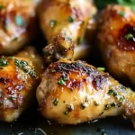 Honey Garlic Baked Chicken Drumsticks