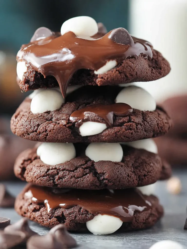 Hot Chocolate Cookies
