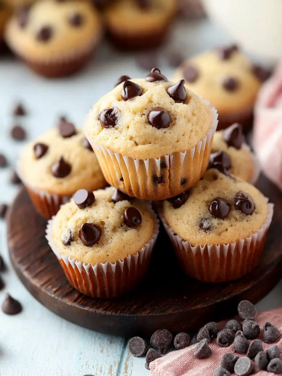 Mini Chocolate Chip Muffins
