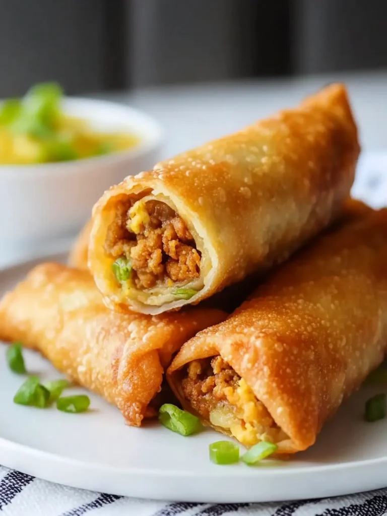 Big Mac Egg Rolls Recipe