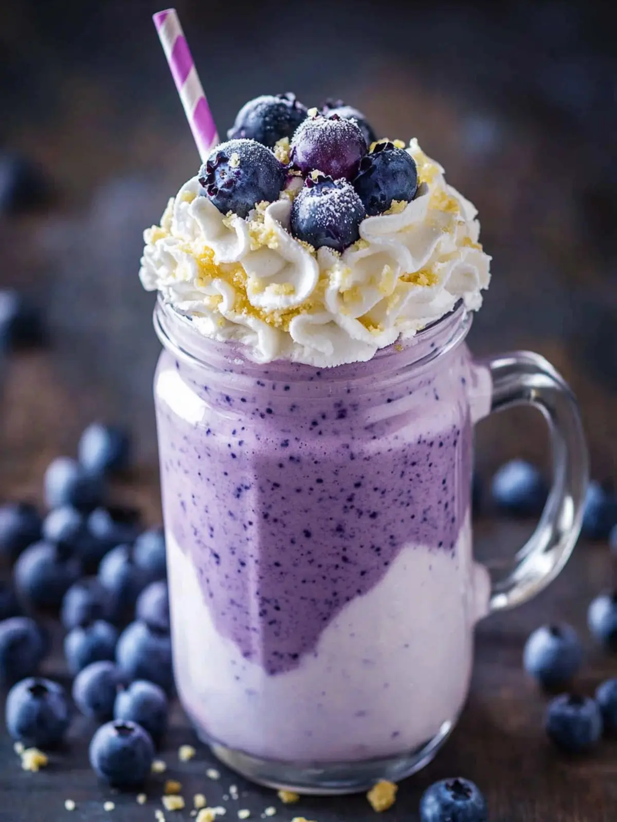 Blueberry Cheesecake Milkshake: Indulge in Sweet Bliss 3 Blueberry Cheesecake Milkshake