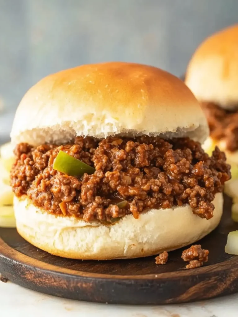 Easy Crock Pot Sloppy Joes