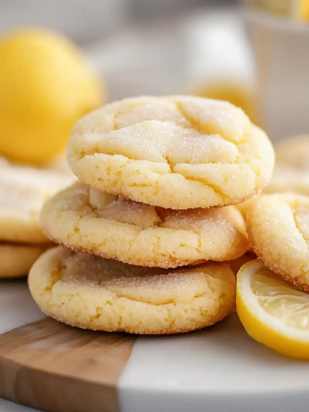Chewy Lemon Sugar Cookies that Brighten Your Day 3 Chewy Lemon Sugar Cookies