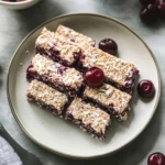 Cherry Coconut Flapjacks