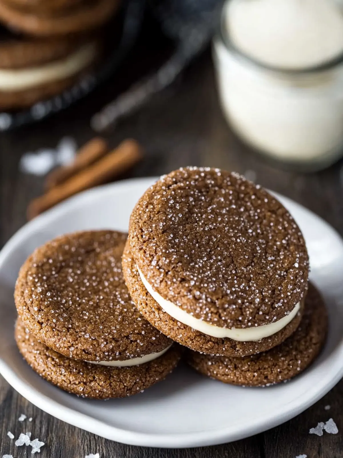 Irresistible Ginger Molasses Sandwich Cookies to Savor 2 Ginger Molasses Sandwich Cookies