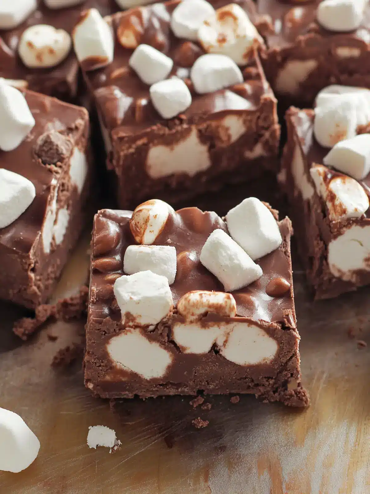 Rocky Road Candy Bars