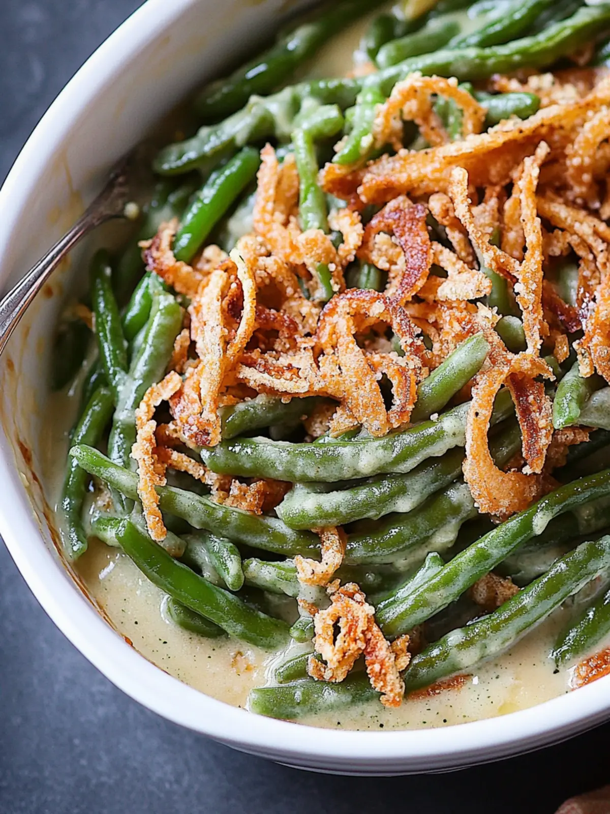 Delicious Homemade Green Bean Casserole from Scratch Today 3 Homemade Green Bean Casserole from Scratch